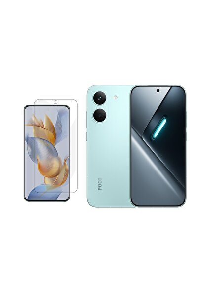 Ecr Mobile Poco X8 Pro ile Uyumlu HD Şeffaf 9H Nano Ekran Koruyucu
