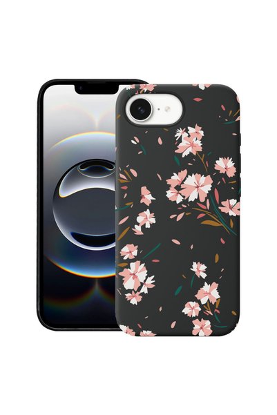 bestcase Husă Ultra Subțire pentru Apple iPhone 16e / iPhone 17e, Florală - R...