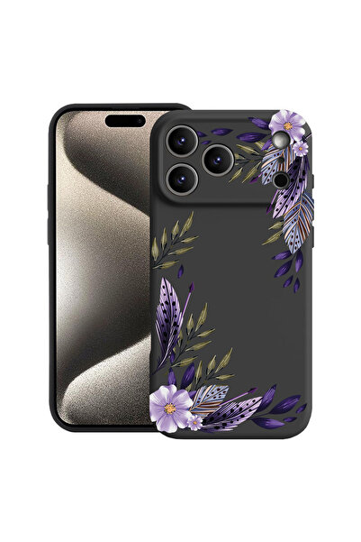 bestcase Husă Ultra Subțire pentru Apple iPhone 17 Pro, Florală - Levander, 2...