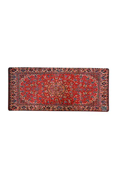 rakkun shop Halı Desen Baskılı Mousepad 30x70 cm ölçülerinde Gamer , Oyuncu Kaydırmaz tabanlı - Limited Edition