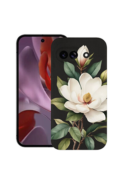 bestcase Υπέρλεπτη Θήκη για Google Pixel 10a, Φλοράλ - Λευκή Μανόλια, 3128367...