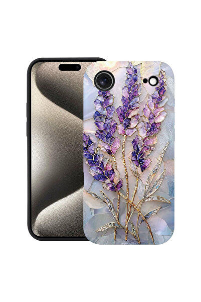 bestcase Husă Ultra Subțire pentru Apple iPhone 17 Air, Florală - Hortensie A...