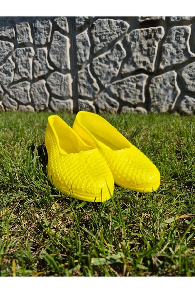 Botland Kadın Tarla Bahçe Ayakkabısı Kaymaz Taban Rahat Hafif Plastik Ayakkabı