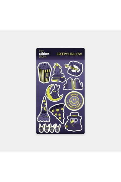 The Sticker Story. سلسلة ملصقات هالووين المخيفة