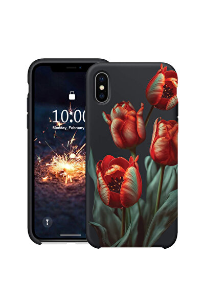 bestcase Υπέρλεπτη Θήκη για Apple iPhone XR, Φλοράλ - Κόκκινη Τουλίπα, 207815...