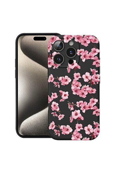 bestcase Υπέρλεπτη Θήκη για Apple iPhone 14 Pro Max, Φλοράλ - Αισθητικό Ροζ Κ...