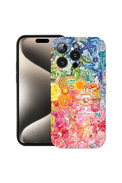 bestcase Husă Ultra Subțire pentru Apple iPhone 14 Pro, Tropicală, 1916799 B ...