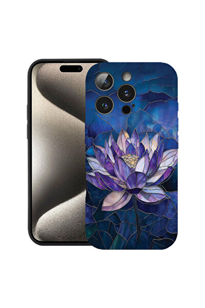 bestcase Υπέρλεπτη Θήκη για Apple iPhone 14 Pro, Φλοράλ - Λωτός από Βιτρό, 19...