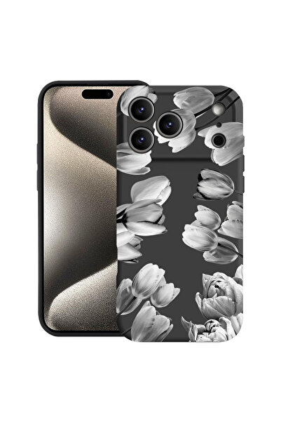 bestcase Husă Ultra Subțire pentru Apple iPhone 17 Pro Max, Florală - Lalea N...