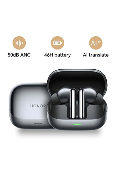 HONOR سماعات أذن 4 مع ترجمة بالذكاء الاصطناعي، وتقنية إلغاء الضوضاء التكيفية ...