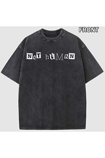 bellanova Μπλουζάκι με στάμπα, κορυφαίας ποιότητας, vintage πλυμένο, στυλ δρό...