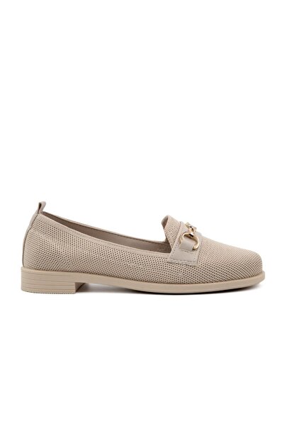 Style Star HS951 Дамски балеринки в телесен цвят