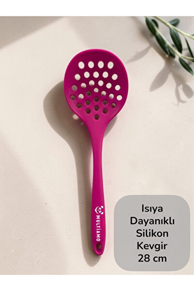 Multiamo Isıya Dayanıklı Silikon Kevgir 26 Cm