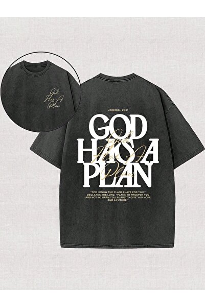 ZEMLİYA Μπλουζάκι με στάμπα, κορυφαίας ποιότητας, vintage πλυμένο, στυλ δρόμο...