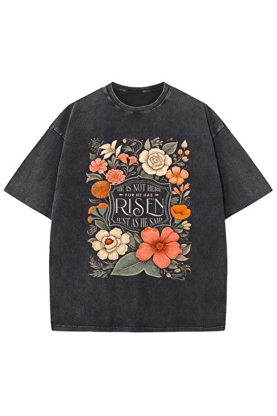 bellanova Μπλουζάκι με στάμπα, κορυφαίας ποιότητας, vintage πλυμένο, στυλ δρό...