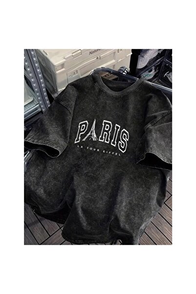 bellanova Μπλουζάκι με στάμπα, κορυφαίας ποιότητας, vintage πλυμένο, στυλ δρό...