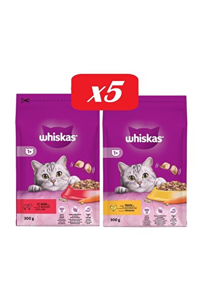 Whiskas İkili Lezzet Avantaj Paketi 10 Adet