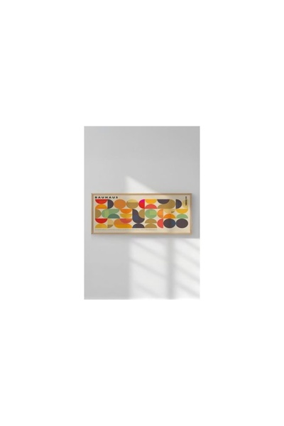 OEM Tablou decorativ Re-Bloom, model geometric, MDF/lemn masiv, multicolor, 3...