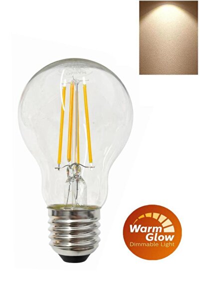 Osram Value 6,5W (60W) A60 Dim Rustik Led Ampul E27 Sarı Işık - Işığı Kısılab...