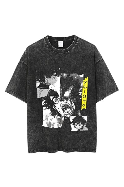 bellanova Μπλουζάκι με στάμπα, κορυφαίας ποιότητας, vintage πλυμένο, στυλ δρό...