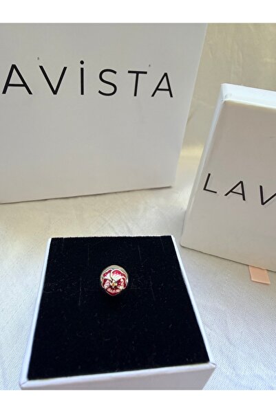 Lavista Silver Menekşe Klips Gümüş Charm’ı
