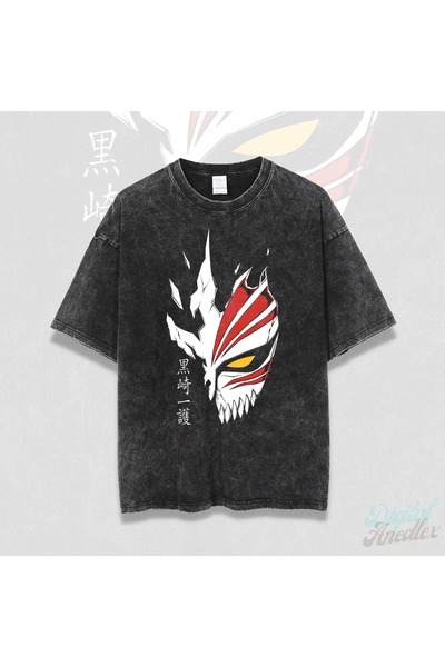 ZEMLİYA Μπλουζάκι με στάμπα, κορυφαίας ποιότητας, vintage πλυμένο, στυλ δρόμο...