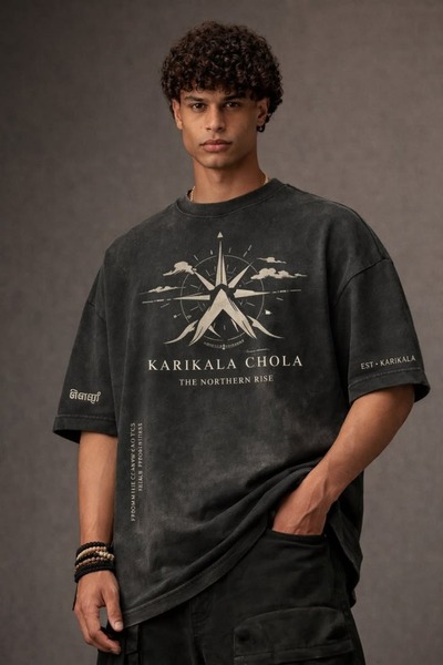 ZEMLİYA Μπλουζάκι με στάμπα, κορυφαίας ποιότητας, vintage πλυμένο, στυλ δρόμο...