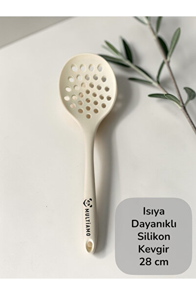 Multiamo Isıya Dayanıklı Silikon Kevgir 26 Cm