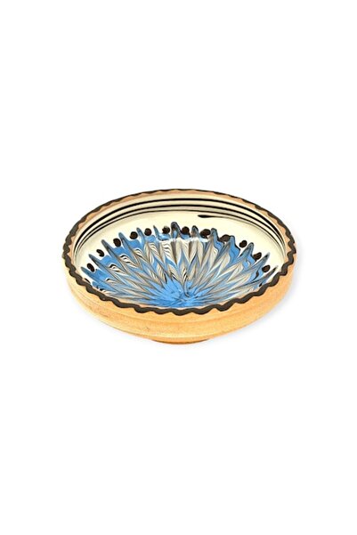 CERAMICA DE HOREZU Traditional Bowl 1012 Spic model Blue 12cm