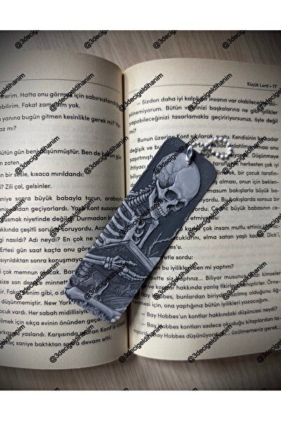 Kitap Ayracı 3D