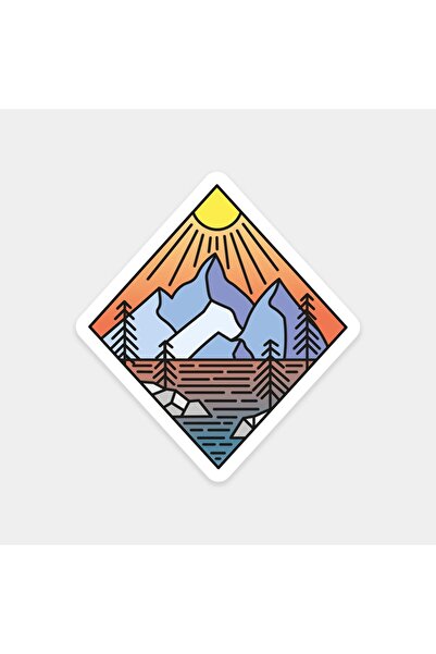 The Sticker Story. ملصق هواء الجبل