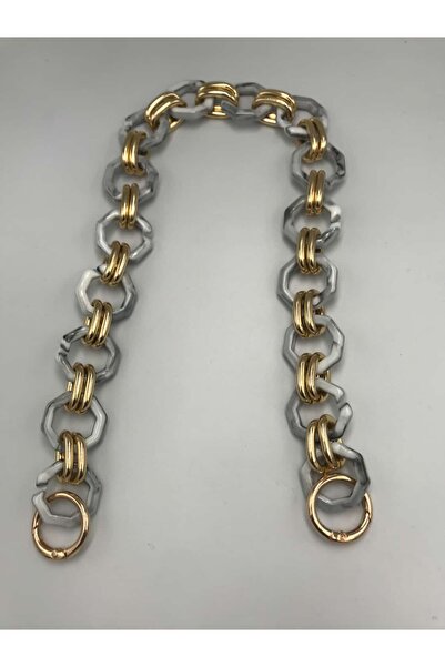 Zeyora Λαβή τσάντας Ακρυλική, Αξεσουάρ τσάντας, Δερμάτινη λαβή τσάντας 50 cm