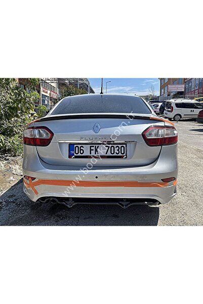 AksoyTuning Renault Fluence Uyumlu Yedek Parça İnce Bagaj Spoiler