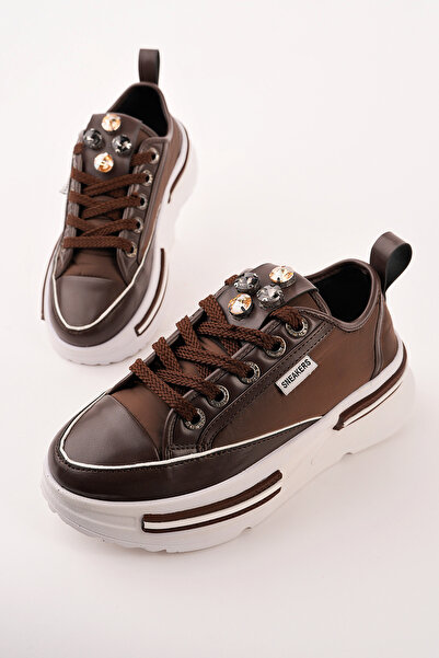 Madam Tarz PRS-172-1 Αθλητικά παπούτσια με χοντρή σόλα και πέτρες