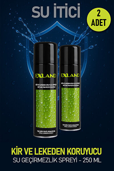 Exland Kir ve Leke Koruyucu Sprey 250 ml | Su Geçirmezlik Deri & Tekstil | Sü...