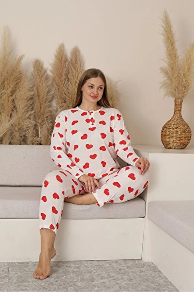 LXL ΓΥΝΑΙΚΕΙΟ ΣΕΤ ΠΙΤΖΑΜΑΣ ΜΕ ΜΑΚΡΙΑ ΜΑΝΙΚΙΑ ΚΑΙ ΠΟΥΚΑΜΙΣΟ, ΣΕΤ ΔΥΟ ΤΕΜΑΧΙΩΝ ...