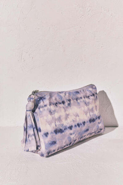 Women'secret Lilac tie dye waterproof swimwear bag
