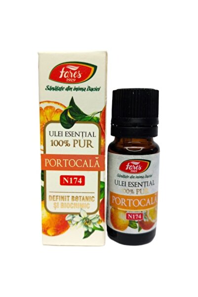 Fares Αιθέριο Έλαιο Γλυκού Πορτοκαλιού (Citrus sinensis aetheroleum) 100% καθ...