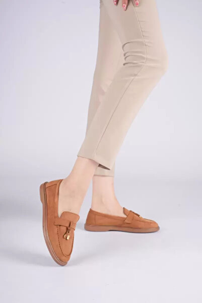 Belinora Γυναικεία Tan Daily Suede Παπούτσια TR27MS10C