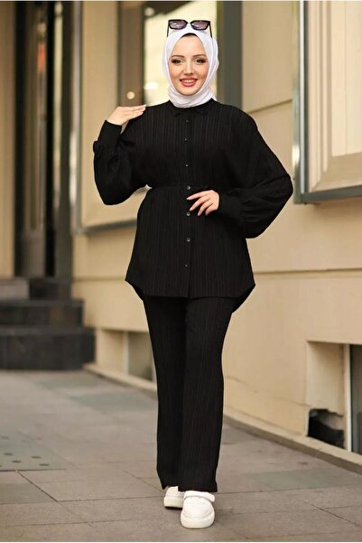 bm bessomoda fashion boutique Σετ δύο τεμαχίων με υφασμάτινο κουμπί Lara