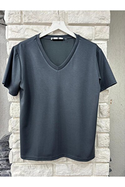 IŞILDA FASHION Işılda ύφασμα modal με λαιμόκοψη V, βασικό