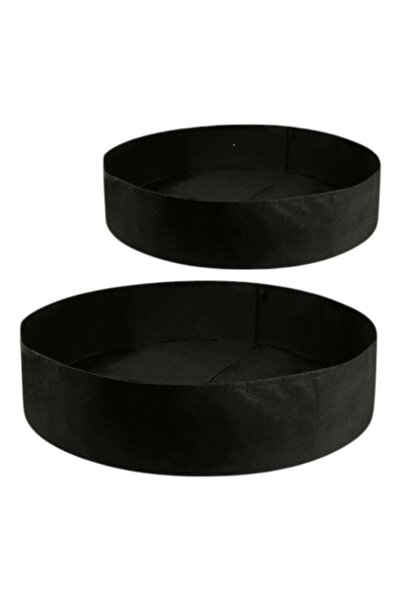 E-ANAMAG Σετ 2 Μεγάλων Ζαρντινιέρων, Επαναχρησιμοποιούμενη Τσόχινη Σακούλα Κη...