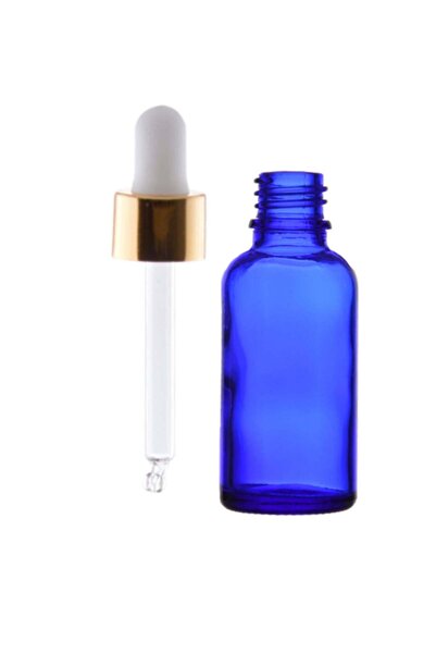 Aroma Expert Sticlă de sticlă albastră cu picurător 30 ml