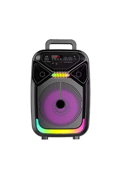 Midcom ABS-8105 Bt/Fm/Usb Hoparlör RGB Işıklı Süper Bass