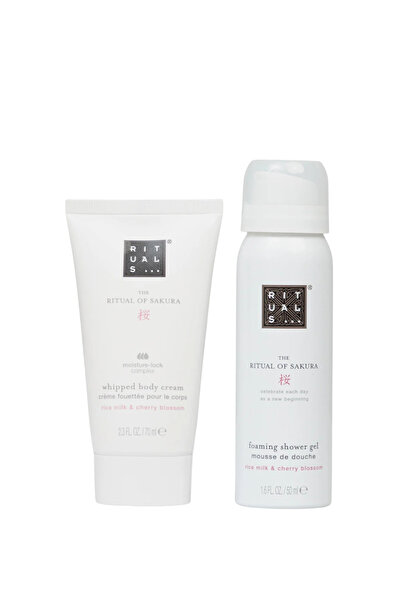 Rituals Set Rituals: The Ritual Of Sakura, Shower Mousse, 50 ml + The Ritual ...