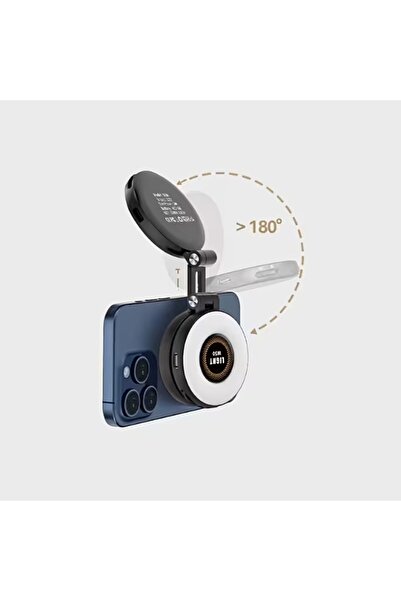 Generic Magnetic Selfie Light and Phone Holder Compact Design and Perfect Lig...