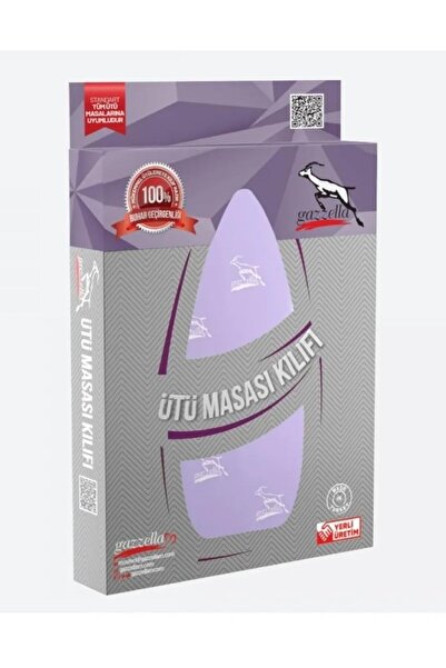Gazzella Ütü Masası Bezi Kılıfı - Lila