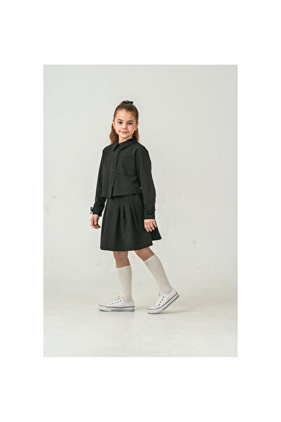 JABBER Kiz Design Woven Suit with Skirt