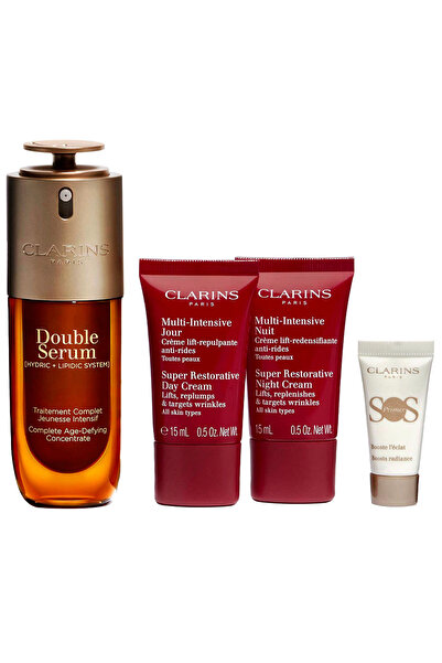 Clarins Σετ: Σούπερ Αναπλαστική, Επανορθωτική, Κρέμα Ημέρας, Για το πρόσωπο, ...