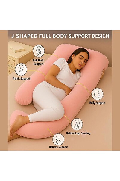 Generic ZUBZIN Pregnancy Pillow, Full Body Maternity Pillow for Pregnant Women, Sleeping Support for Back, H